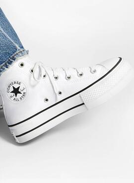 Tênis Chuck Taylor All Star Plataforma Branco