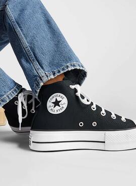Sapatilhas Chuck Taylor All Star Plataforma Preto