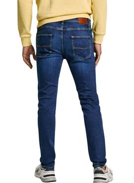 Jeans Pepe Jeans Skinny Azul para homens