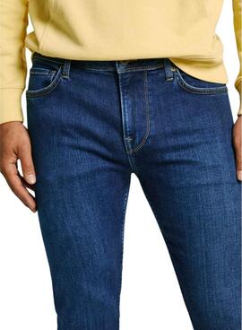 Jeans Pepe Jeans Skinny Azul para homens