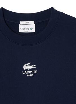 Moletom Lacoste Paris Azul Marinho para mulheres e homens