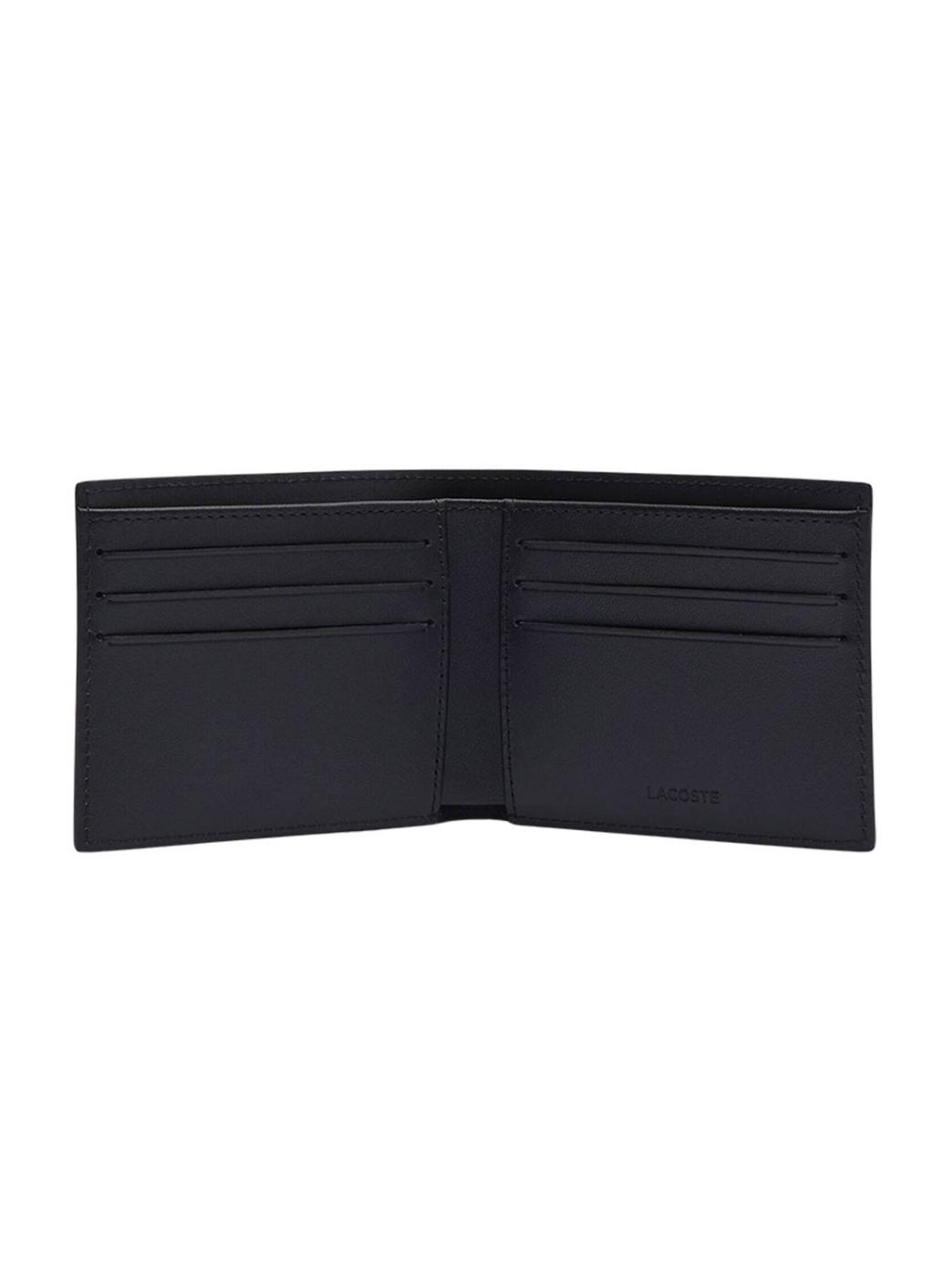 Carteira Lacoste Billfold Preto para homens