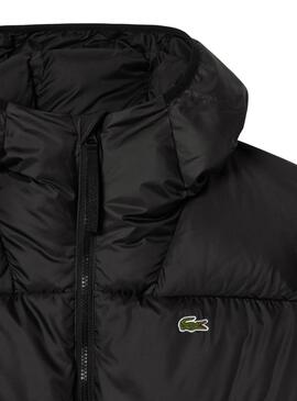 Jaqueta Lacoste Acolchoada Preta para homens