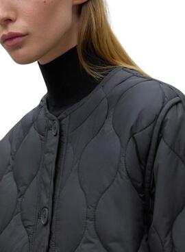 Parka Ecoalf Lezna Preto para mulher