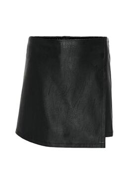 Saia Calça Only Vera Preta para menina