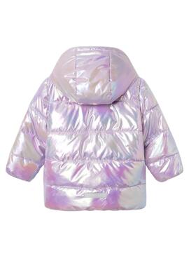 Puffer Name It Molina  Brilhante Roxo para menina