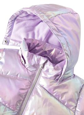 Puffer Name It Molina  Brilhante Roxo para menina