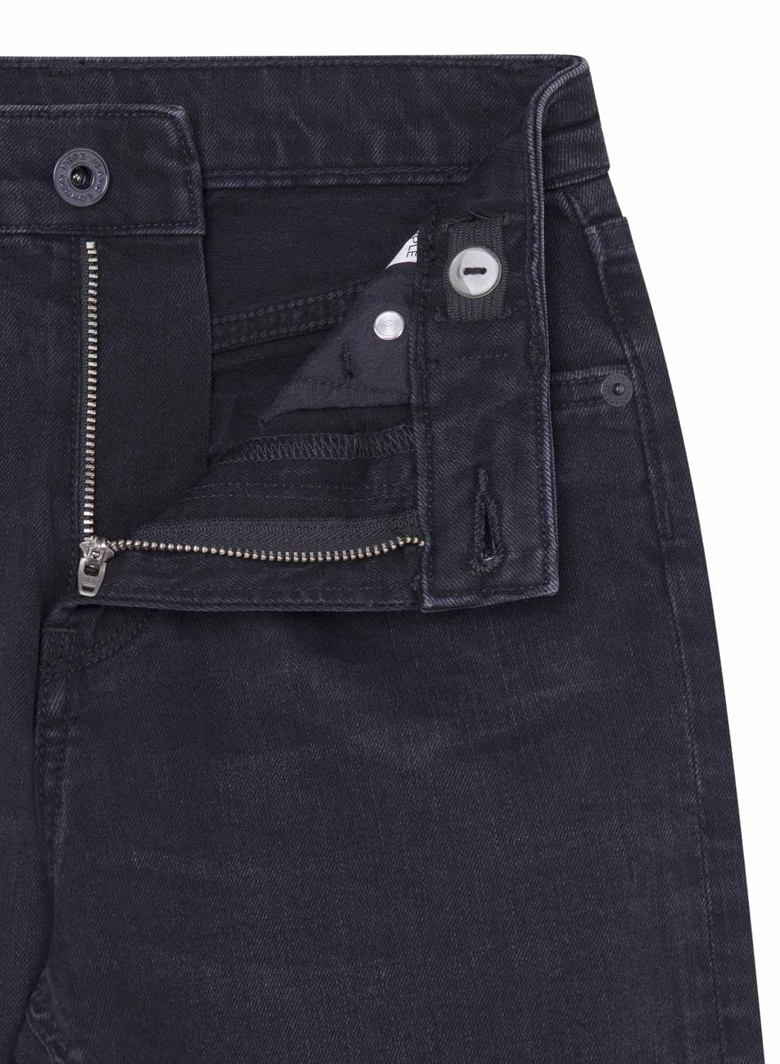 Calças Enceradas Pepe Jeans Relaxed Pretas para menino