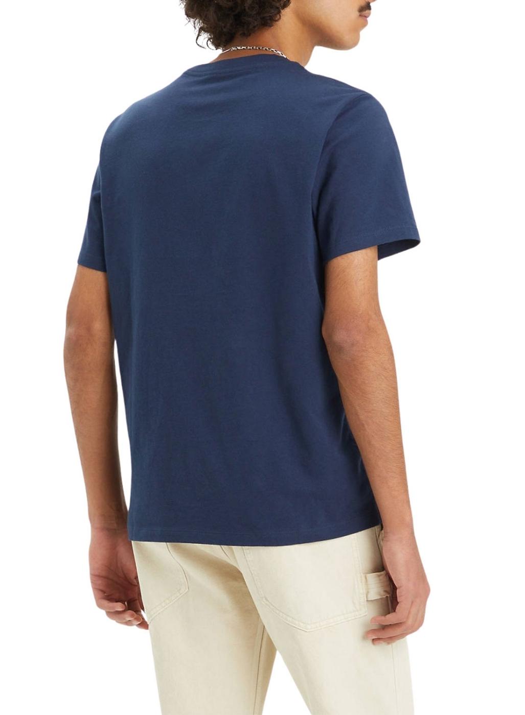 Camiseta Levis Rope Batwing Azul para homem