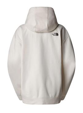 Moletom The North Face Essential Oversize Branco para mulher