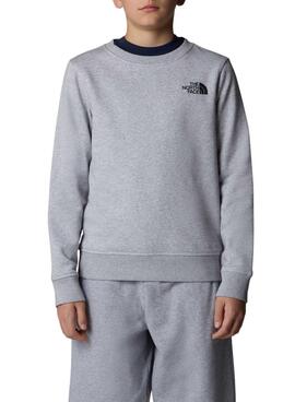 Sweatshirt The North Face Redbox Regular Crew Cinza para homem