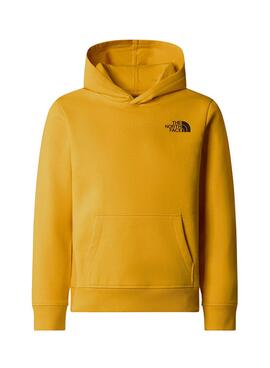 Sweatshirt The North Face Teen Box Laranja para menino