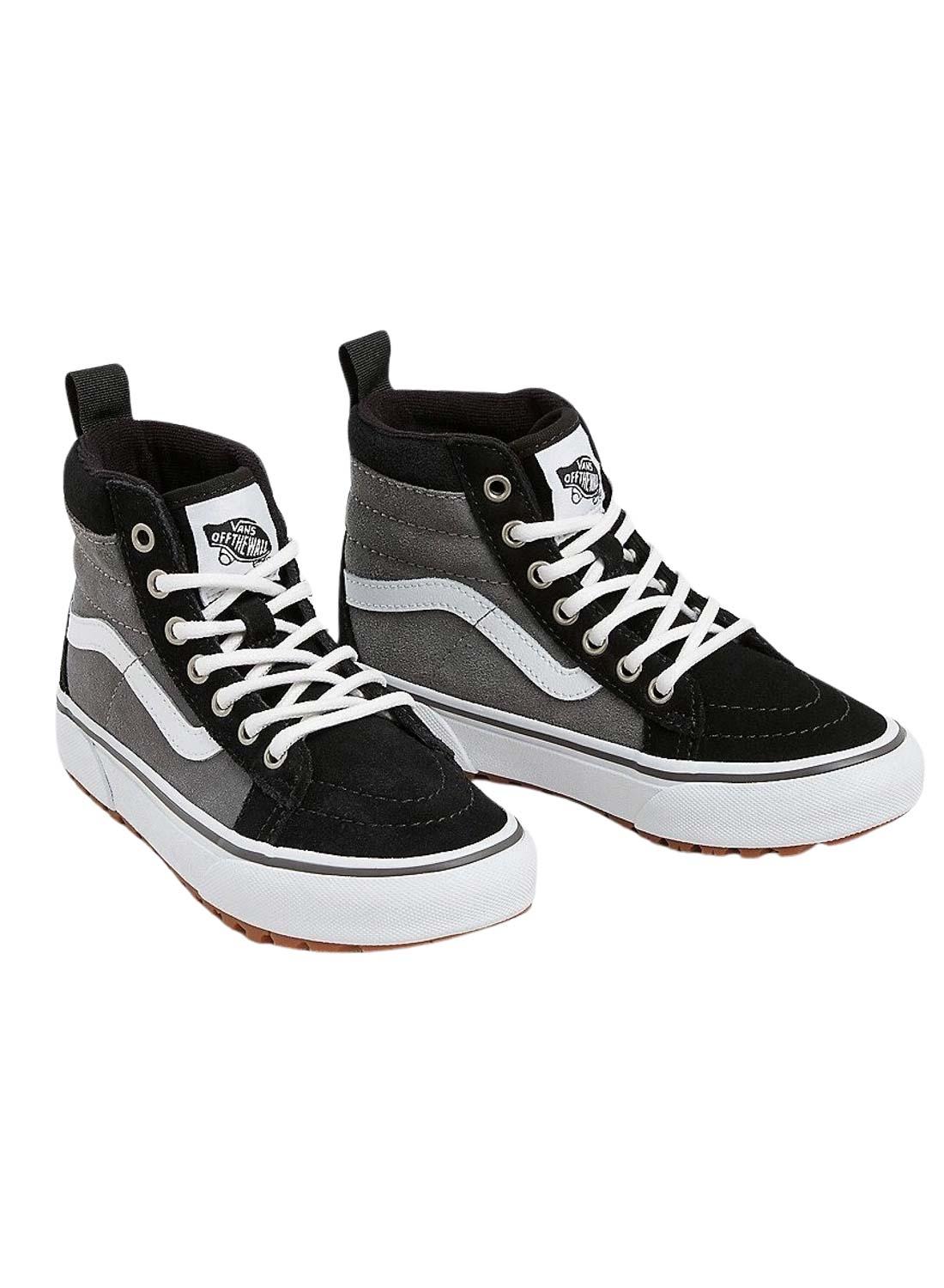 Sapatilhas Vans Sk8-Hi MTE Cinza e Preto para crianças