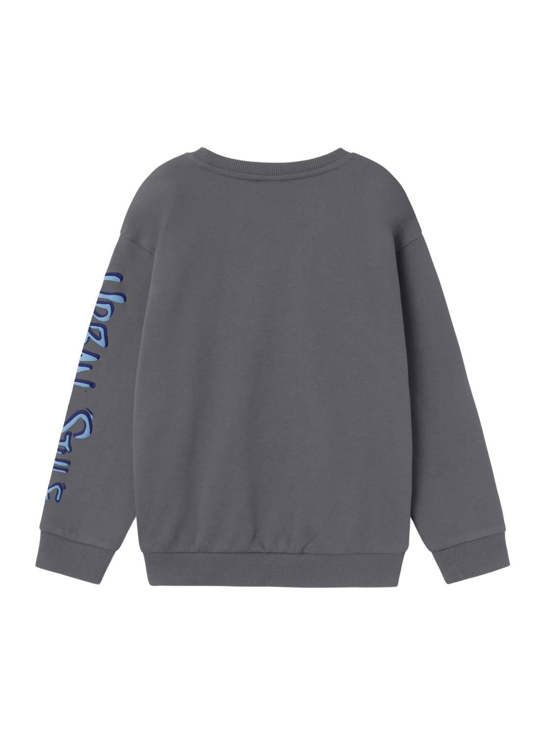 Sweatshirt Name It Sorben Cinza para meninos