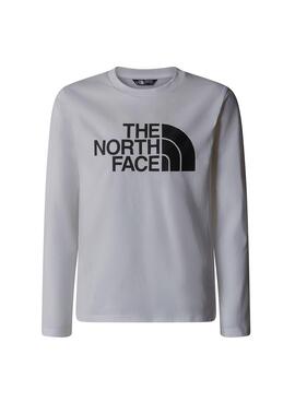 Camiseta The North Face Teen Easy Branca para meninas