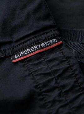 Saia Superdry Cargo Preta para mulheres