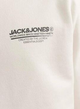 Sweatshirt Jack and Jones Olive Bege para homens