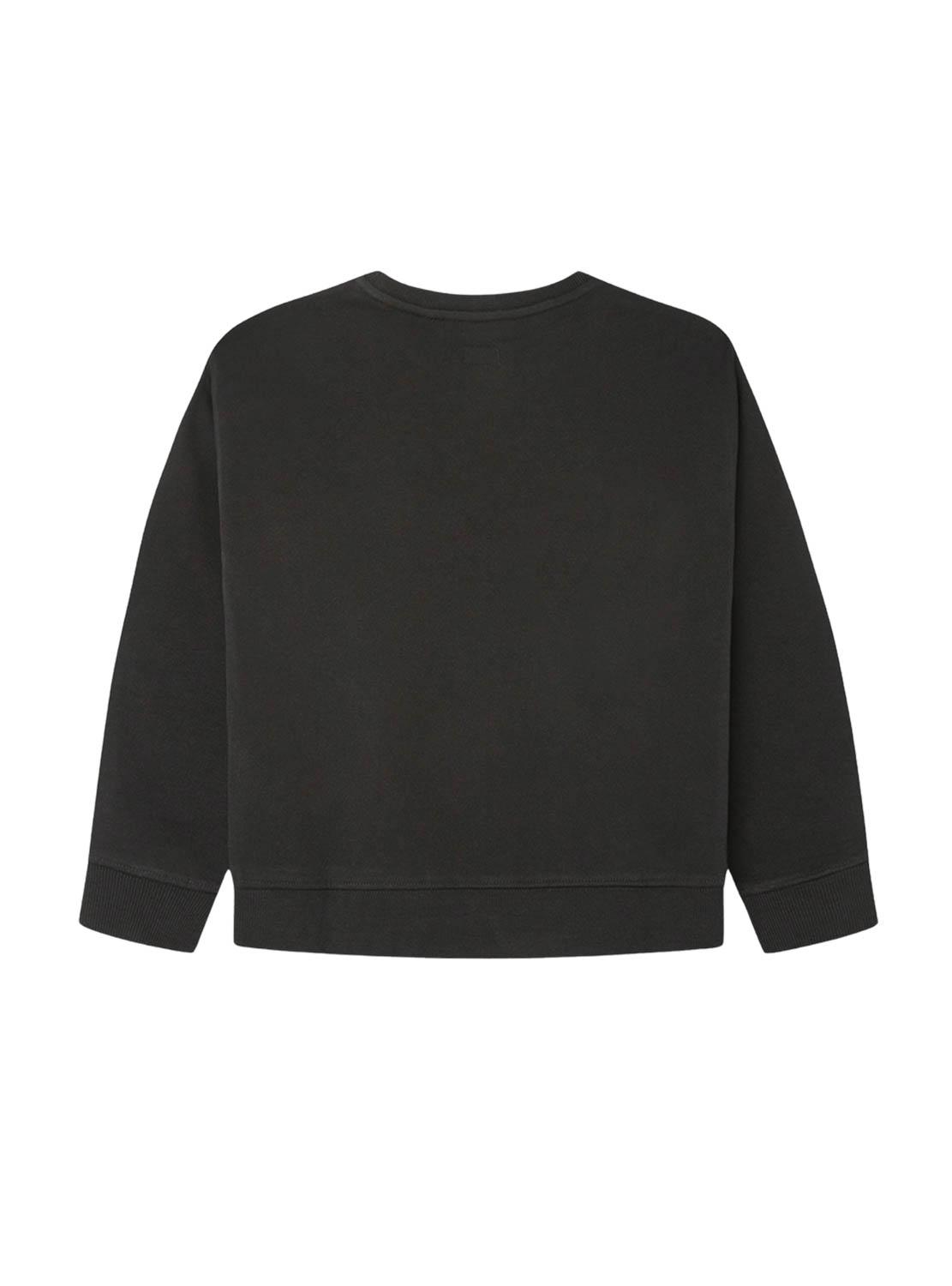 Sweatshirt Pepe Jeans Tinsley Preto para meninas