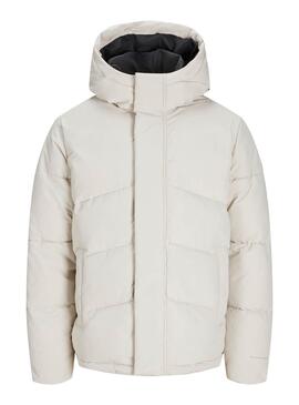 Casaco Jack and Jones World Creme para meninos