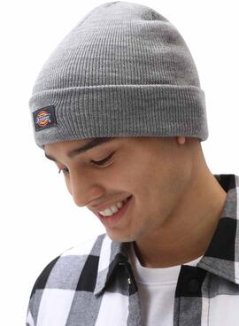 Gorro Dickies Gibsland cinza para homem e mulher