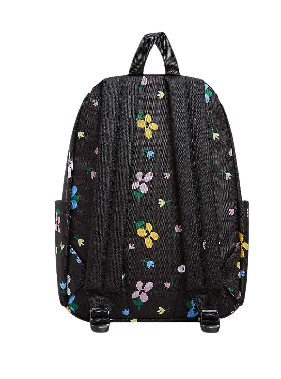 Mochila Vans Old Skool Grom Flores para crianças