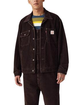 Jaqueta Levi's Sunrise Marrom para homem