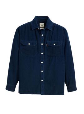 Sobrecamisa Levis Jackson Azul Marinho para homem