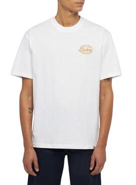 Camiseta Dickies Globe Branco para homem