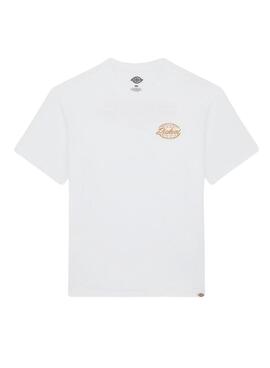 Camiseta Dickies Globe Branco para homem