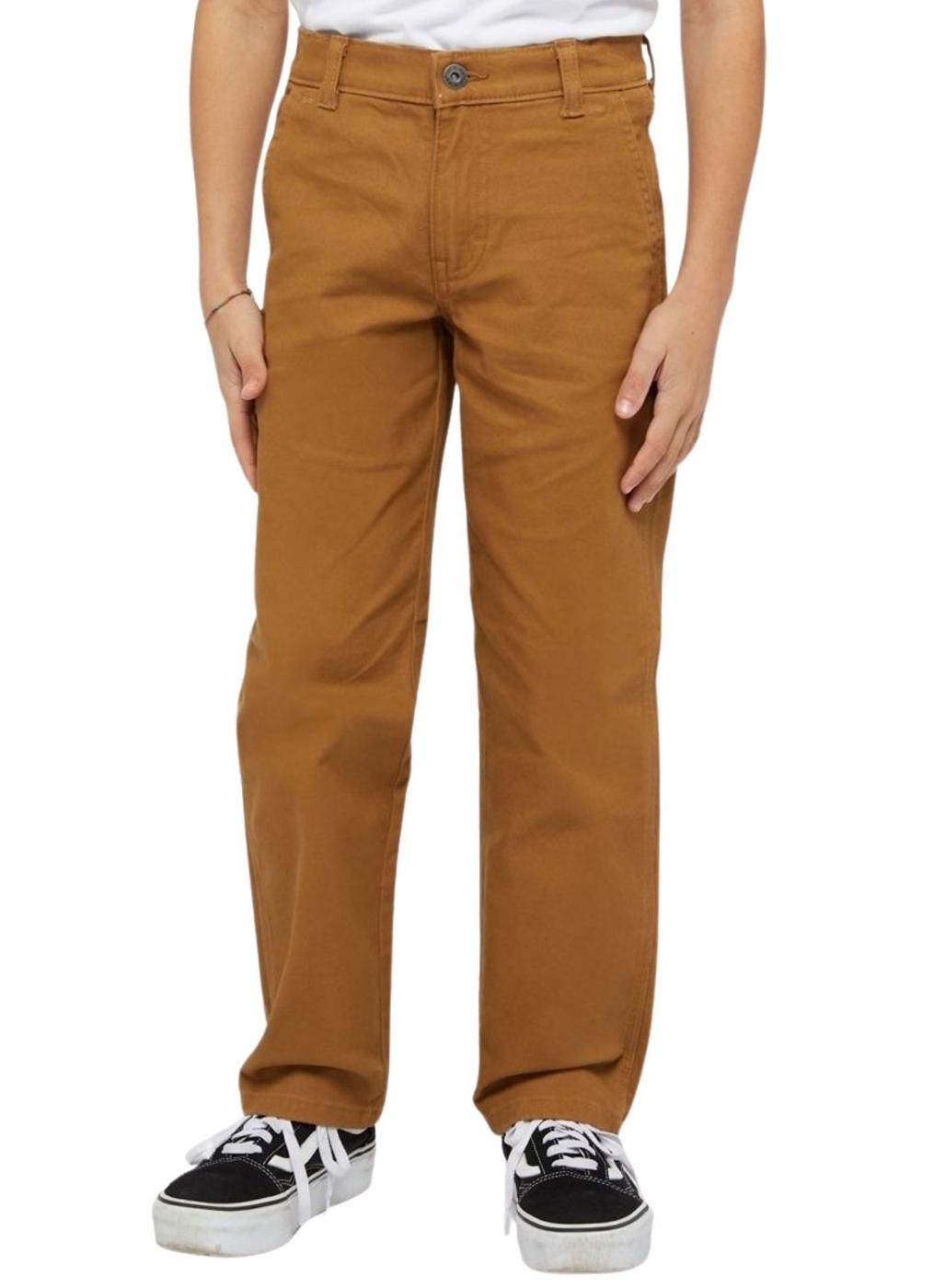 Calças Dickies Carpenter Camelo para menino