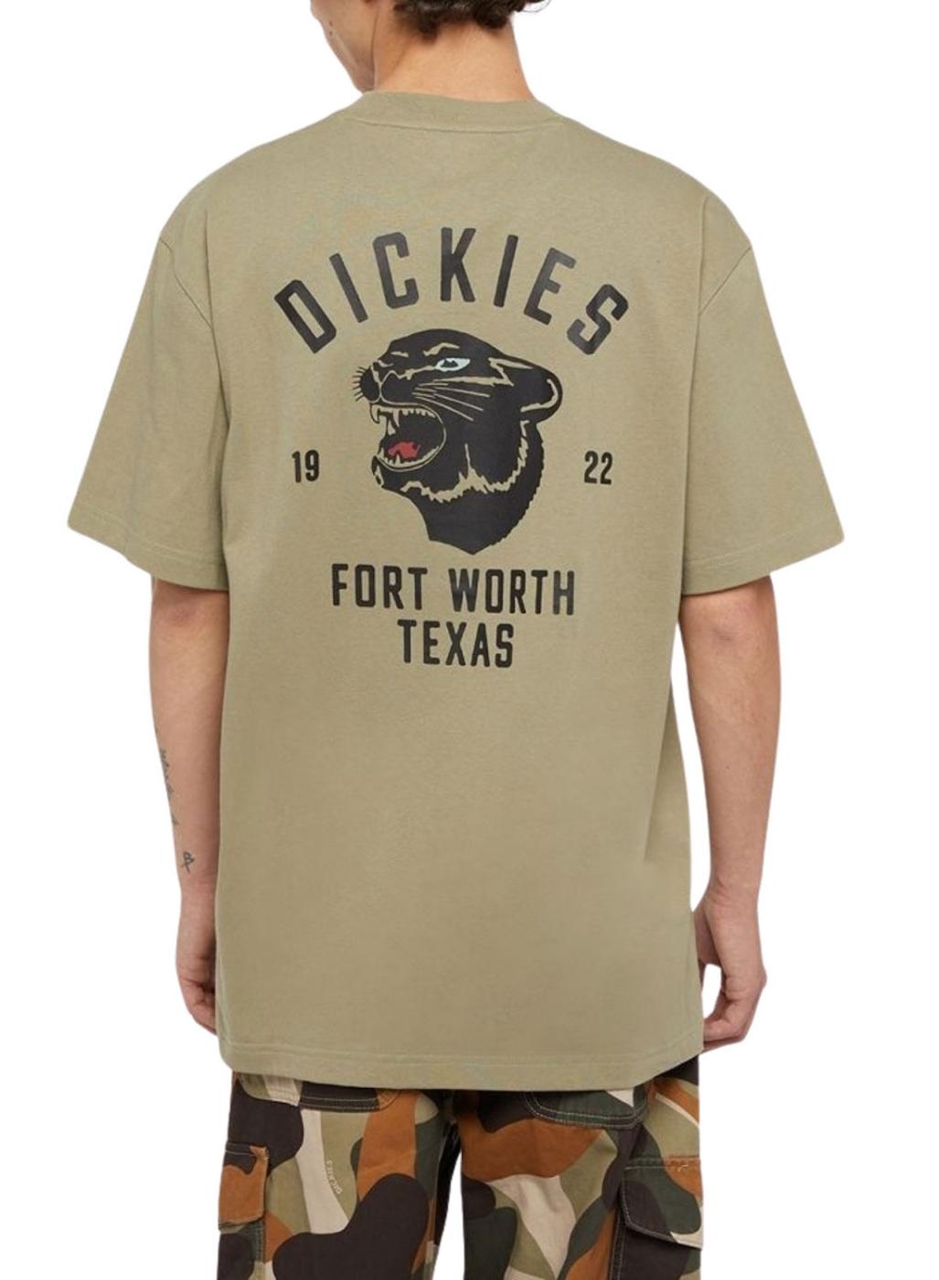 Camiseta Dickies Panther Verde para homem