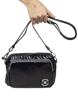 Bolsa Munich Gloss Preta para mulher