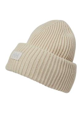 Gorro Helly Hansen Rib Bege para mulher e homem