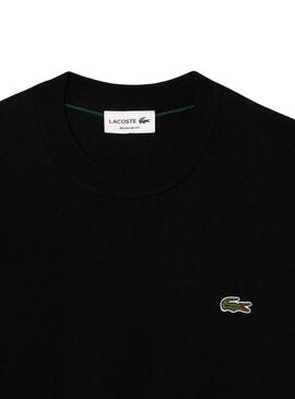 Camisola Lacoste Básica Preta para homem