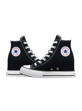 Tênis Converse Chuck Taylor All Star Wedge Preto para mulher