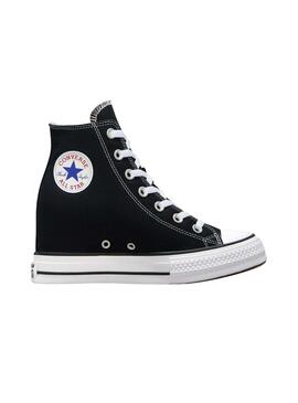 Tênis Converse Chuck Taylor All Star Wedge Preto para mulher