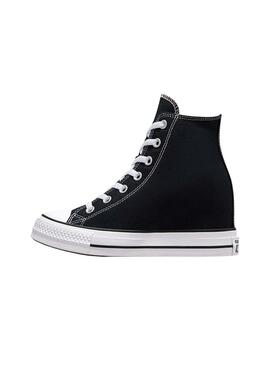 Tênis Converse Chuck Taylor All Star Wedge Preto para mulher