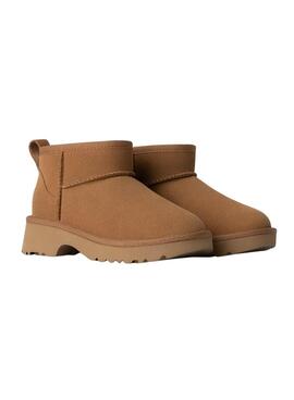 Botas Ugg Classic Ultra Mini New Heights para Crianças