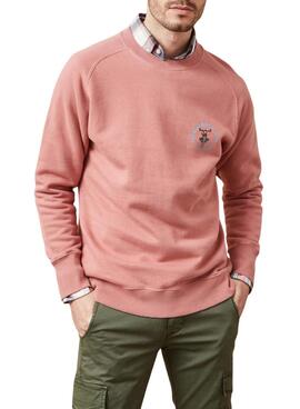 Sweatshirt Altonadock Motocross Rosa para Homem