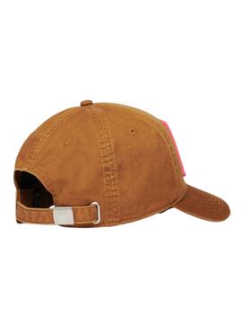 Boné Superdry Graphic Trucker Camel para mulher