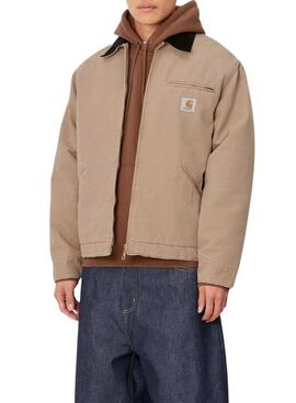 Jaqueta Carhartt Detroit OG caramelo para homem e mulher