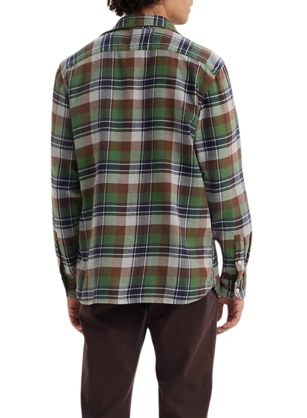 Sobrecamisa Levis Jackson Worker Estampa Xadrez para Homem