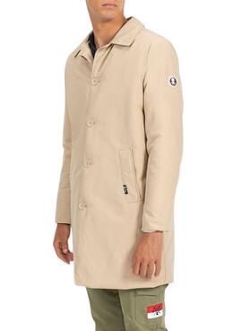 Trench Coat El Pulpo Valle Nevado Bege para Homem