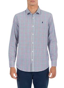 Camisa El Pulpo Estampa Xadrez Vichy Multicolor para Homem