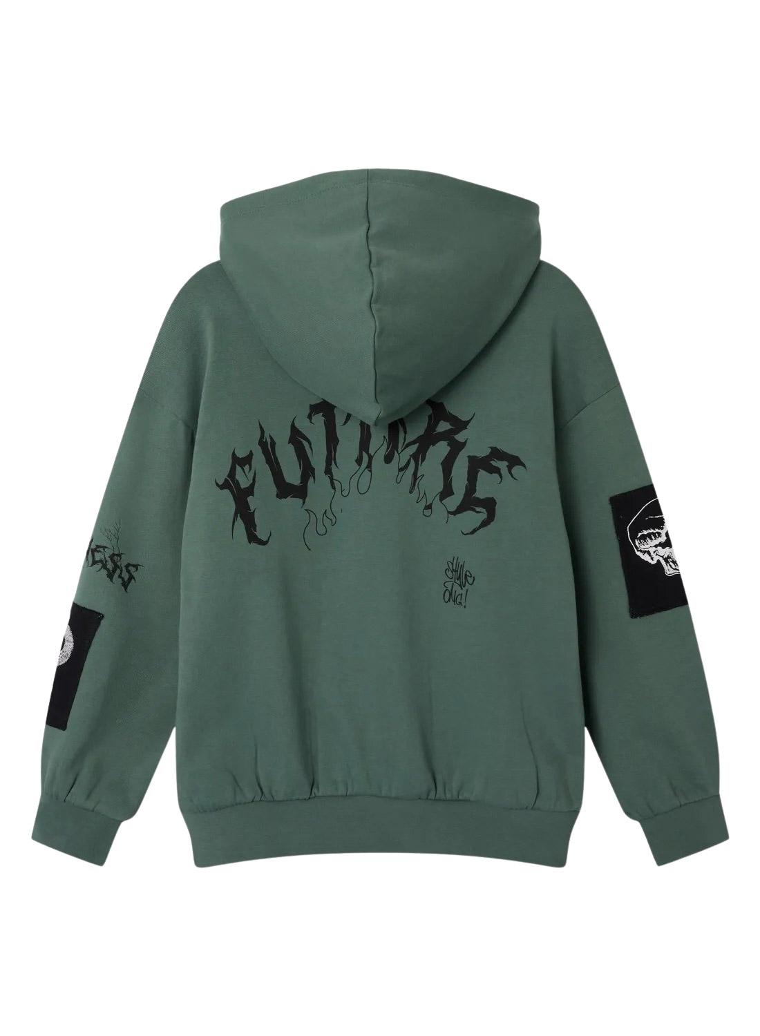 Sudadera Name It Stroels Verde para Menino