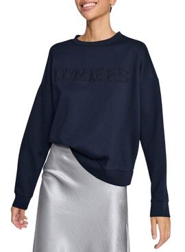 Sweatshirt Vila Vireflect Azul Marinho para mulher