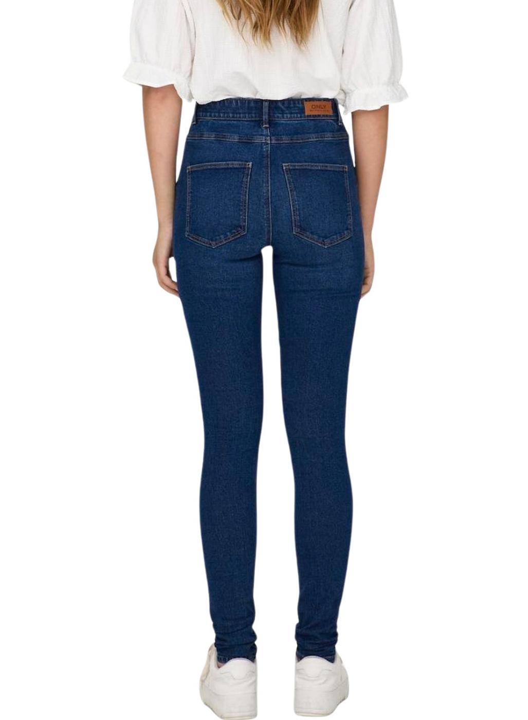 Jeans Only Druna Skinny Azul para mulher