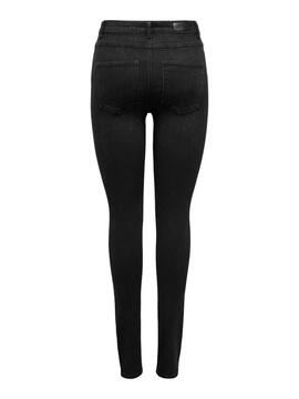 Jeans Only Druna Skinny Preto para mulher