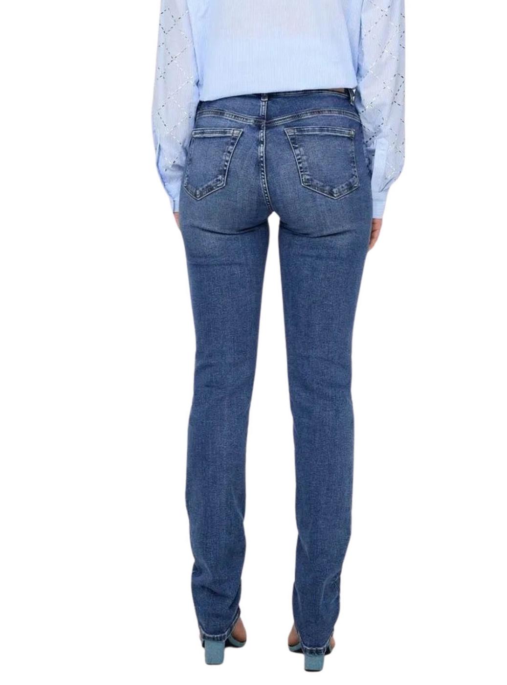 Jeans Only Sui Slim Azul para mulher