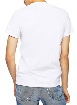 T-Shirt Diesel T-Diego-B3 Branco Homem